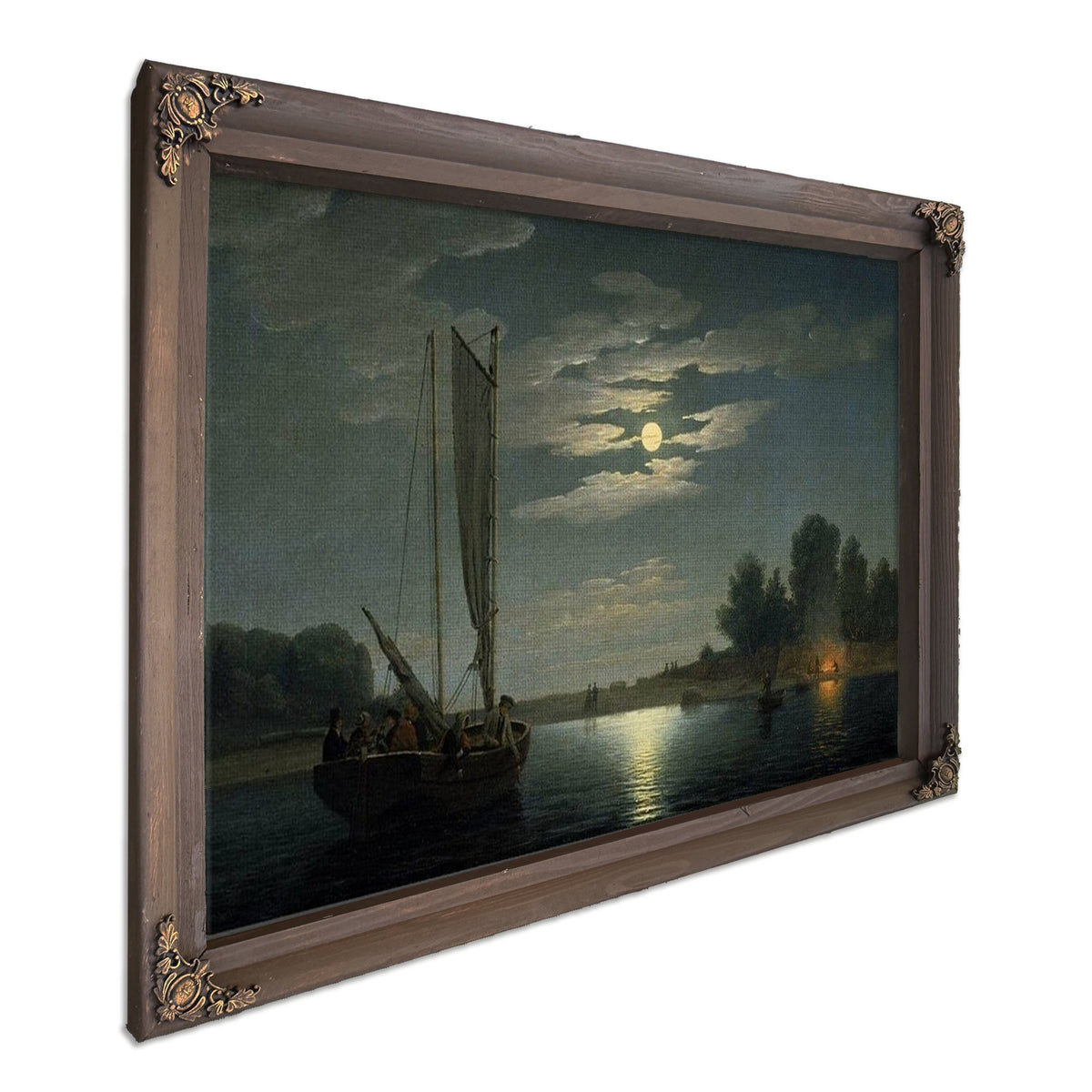 Fishing Party By Fitz Henry Lane