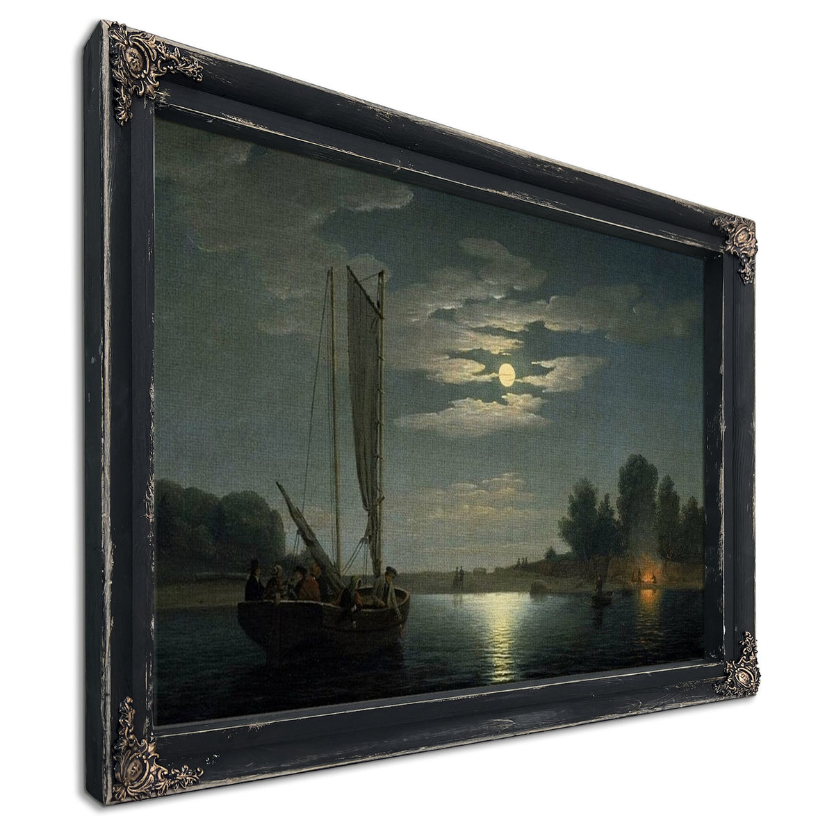 Fishing Party By Fitz Henry Lane