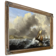 Fishing Vessels Offshore In A Heavy Sea By Ludolf Backhuysen I
