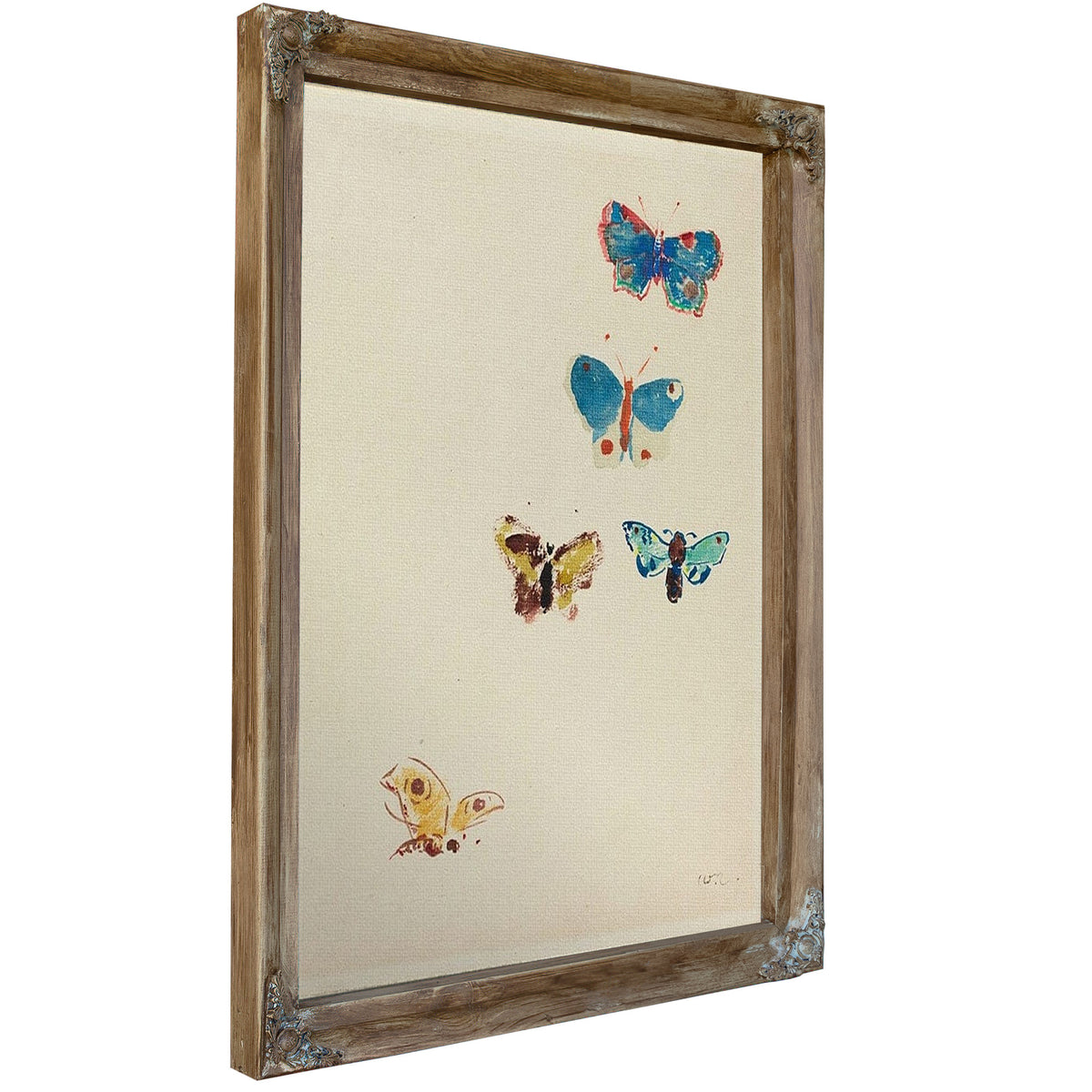 Five Butterflies By Odilon Redon