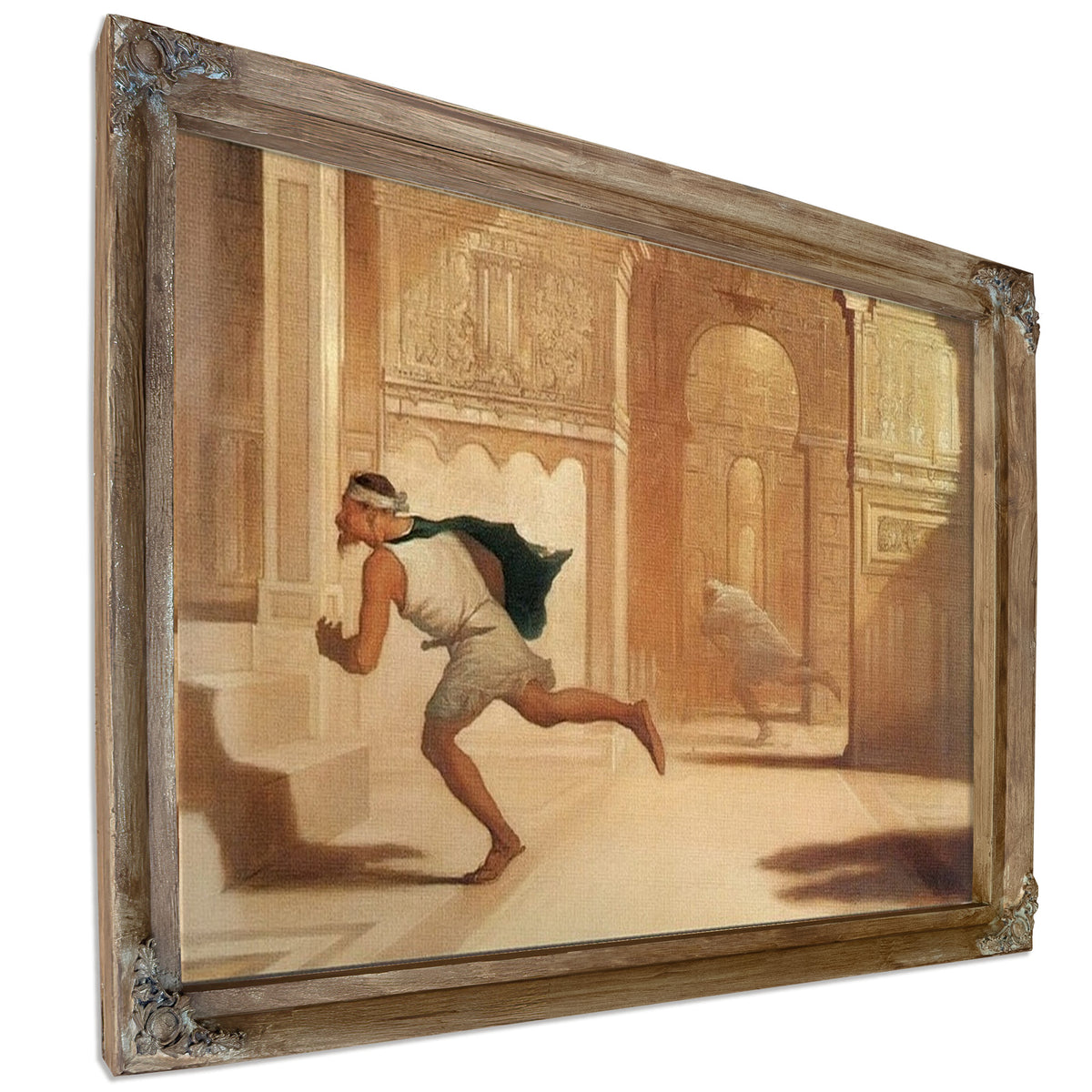 Flight And Pursuit By William Rimmer