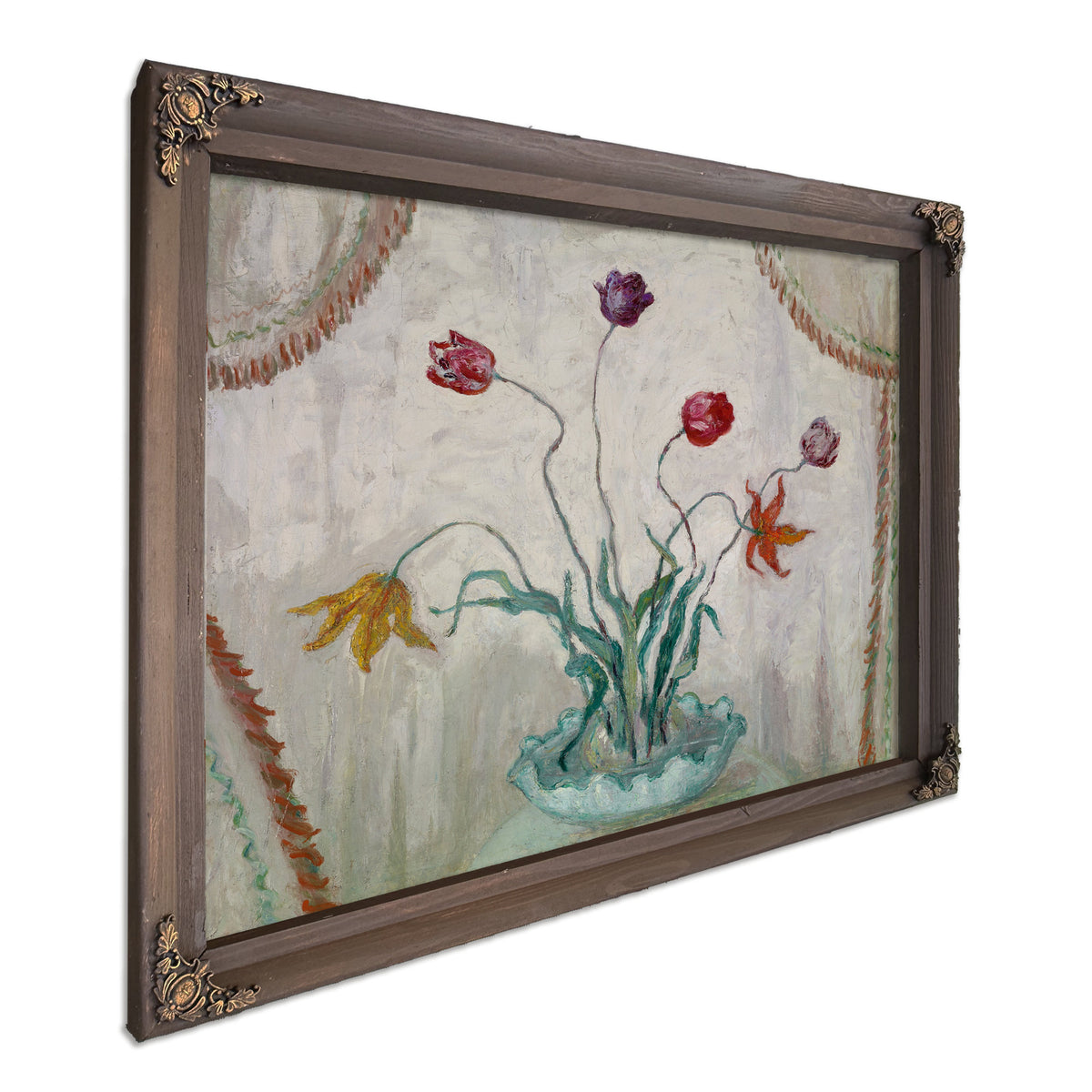 Bowl Tulips 20th Century By Florine Stettheimer