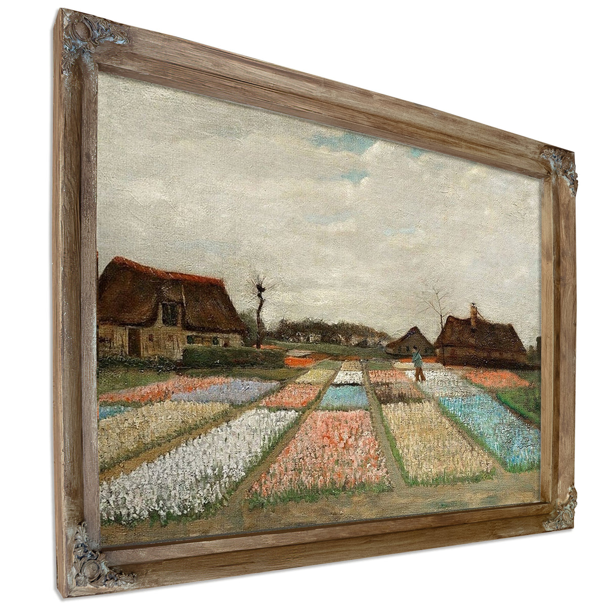 Flower Beds In Holland By Vincent Van Gogh