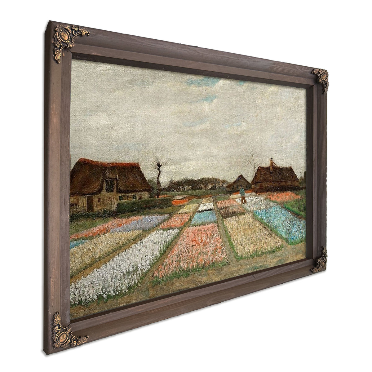 Flower Beds In Holland By Vincent Van Gogh
