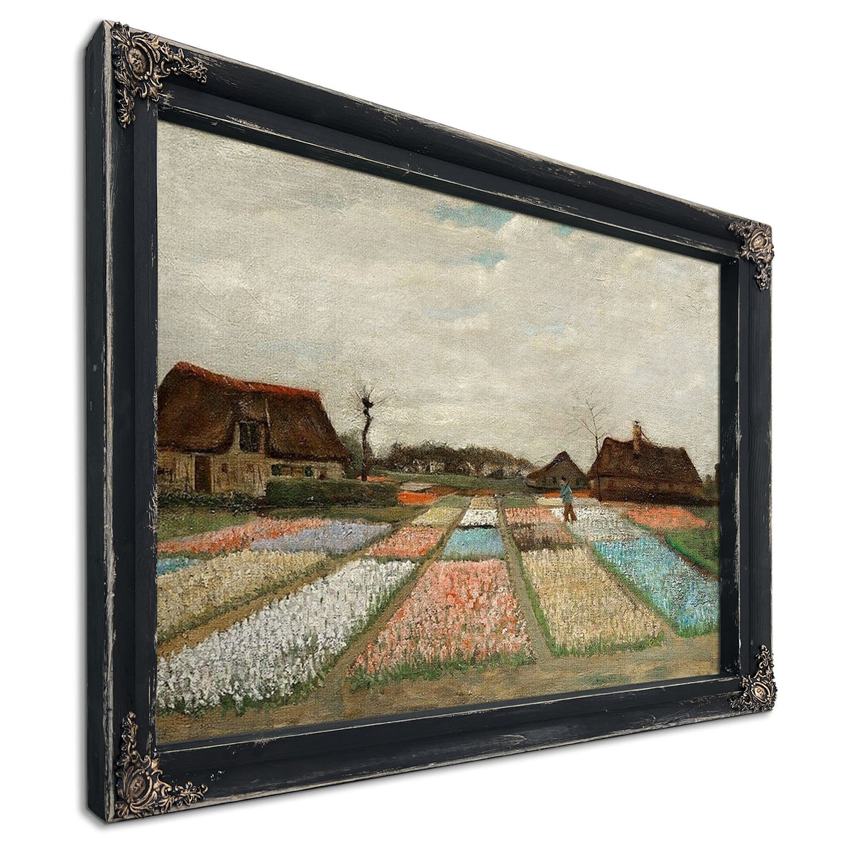 Flower Beds In Holland By Vincent Van Gogh