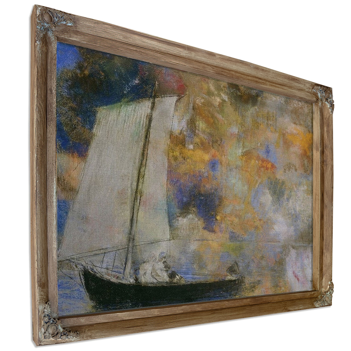 Flower Clouds By Odilon Redon