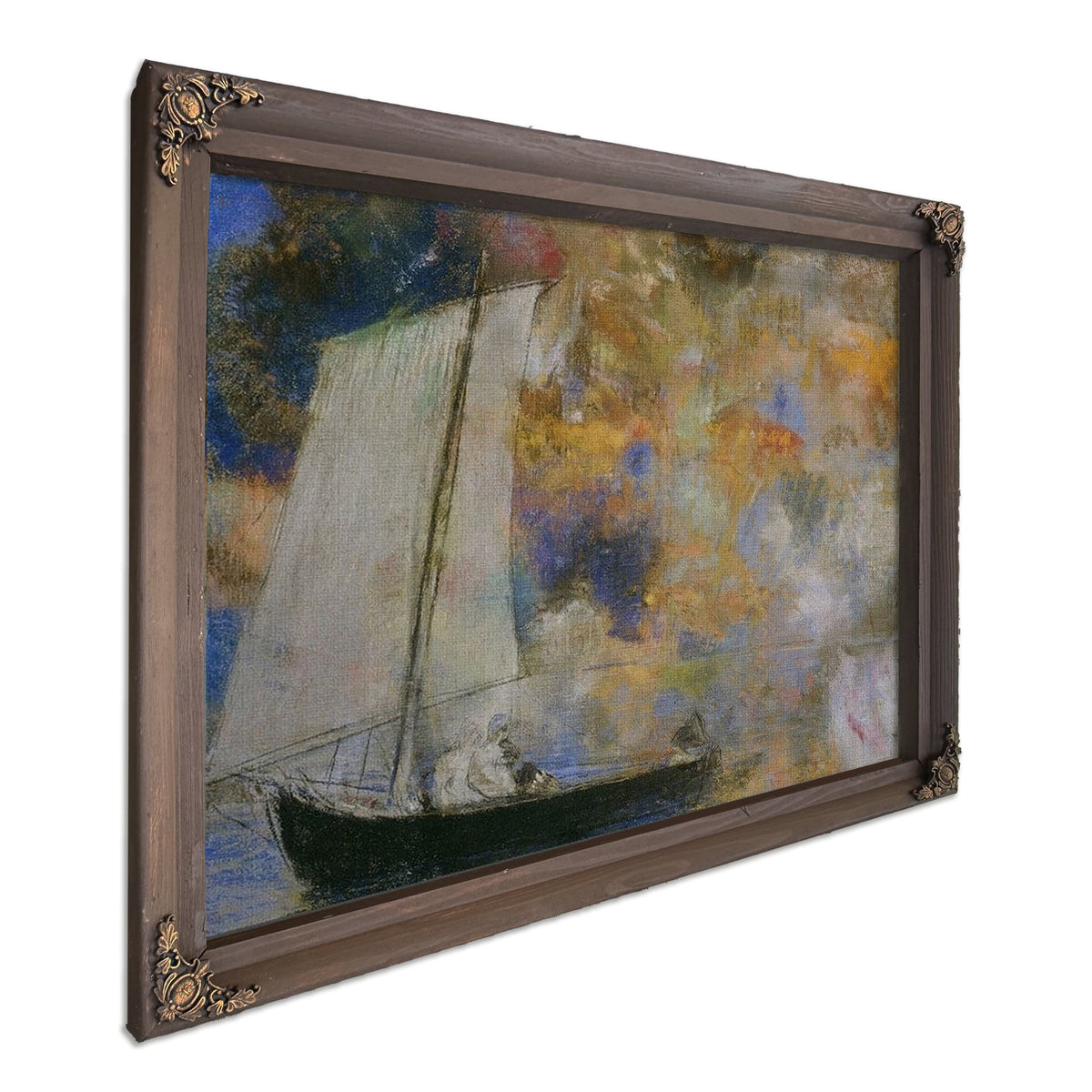 Flower Clouds By Odilon Redon