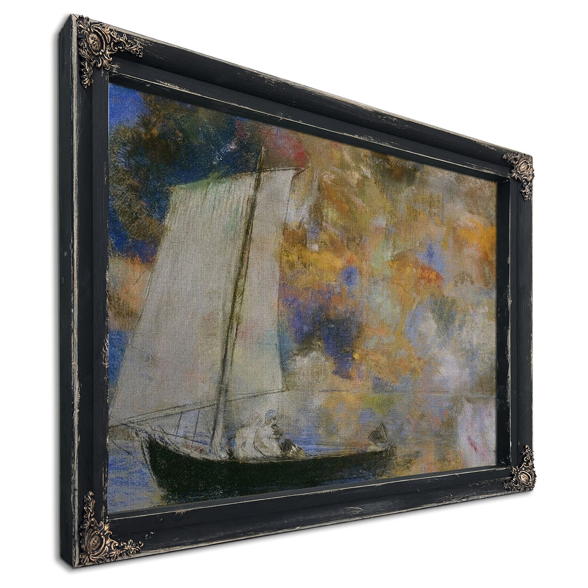Flower Clouds By Odilon Redon