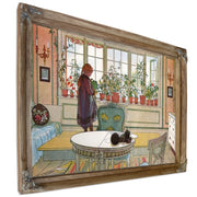 Flowers On The Windowsill By Carl Larsson