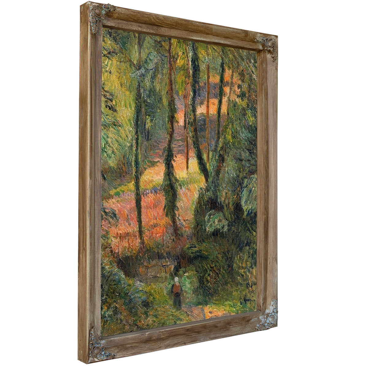 Forest Interior (Sous Bois) By Paul Gauguin