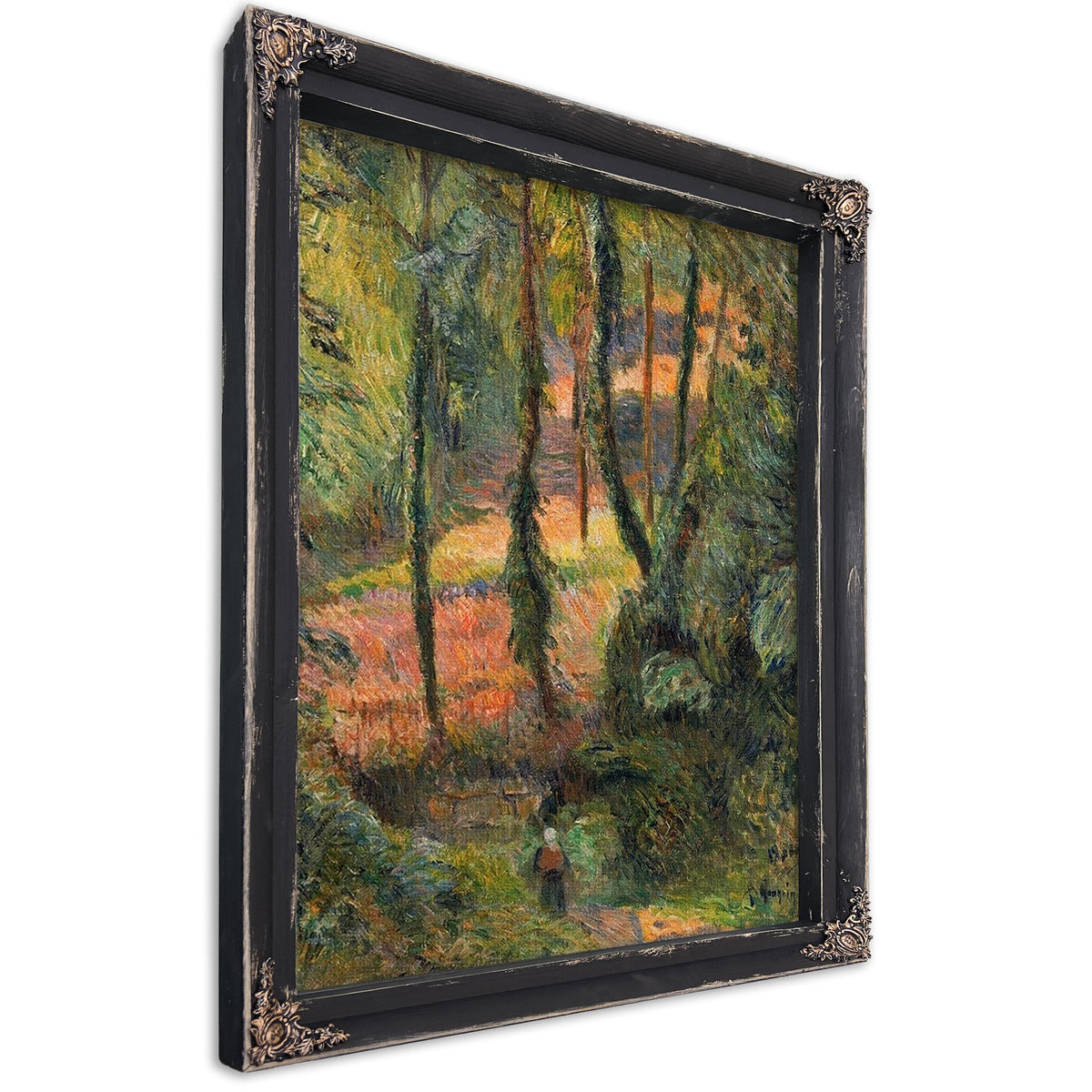 Forest Interior (Sous Bois) By Paul Gauguin