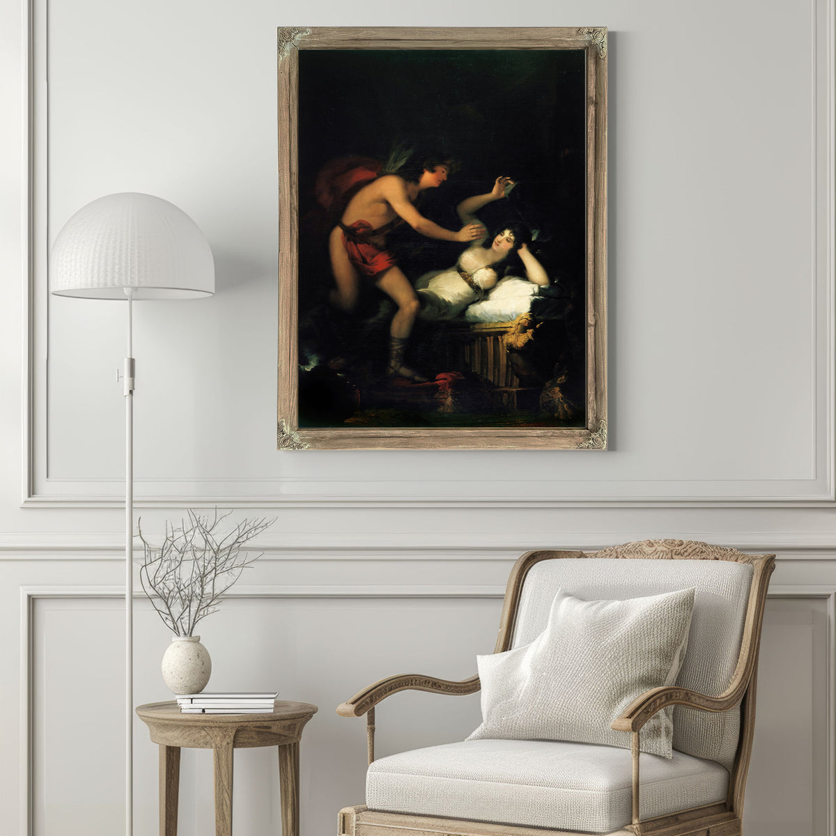 Allegory Love Cupid Psyche 1798 1805 By Francisco de Goya