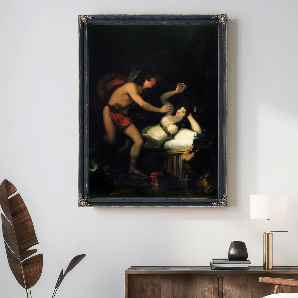 Allegory Love Cupid Psyche 1798 1805 By Francisco de Goya