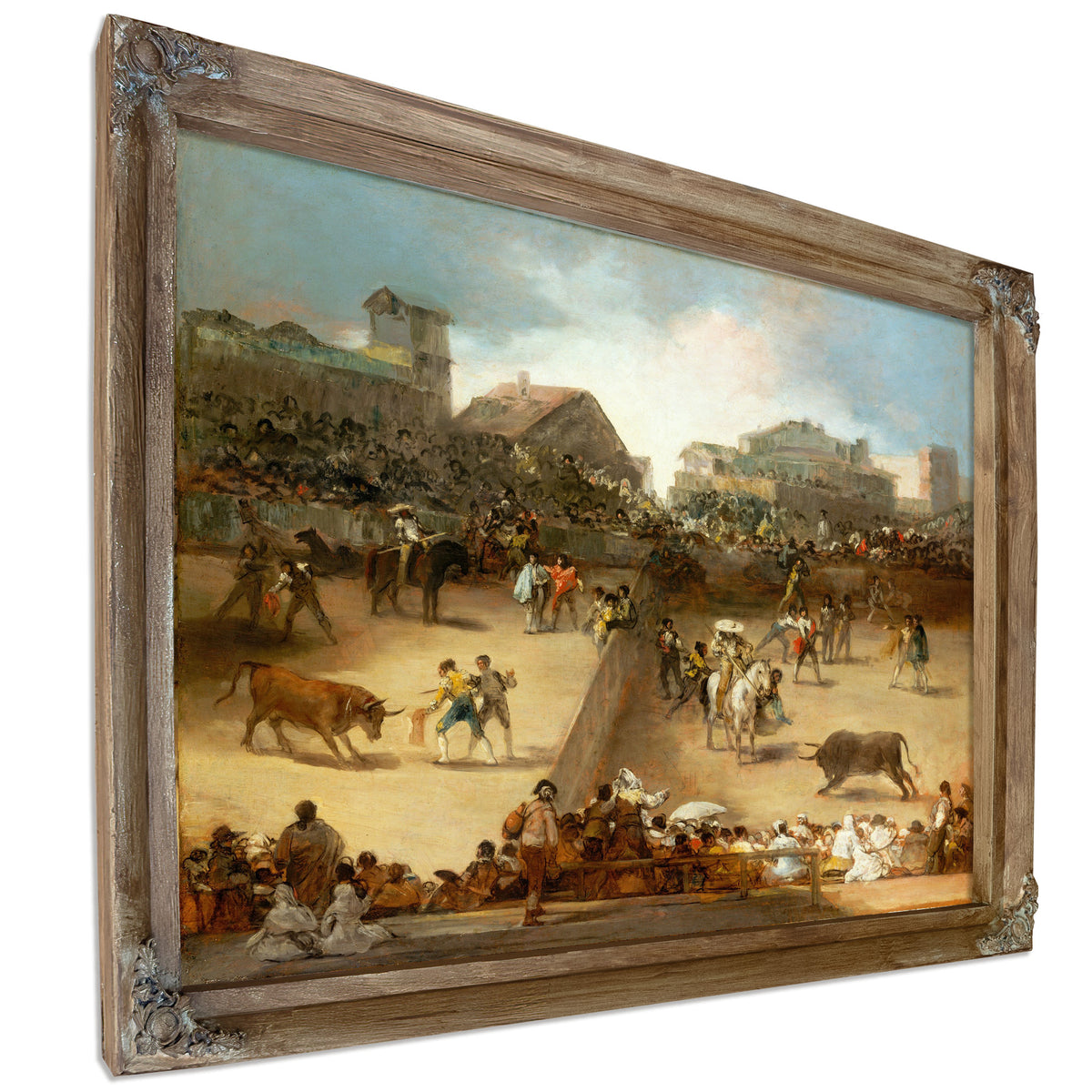 Bullfight a Divided Ring By Francisco de Goya