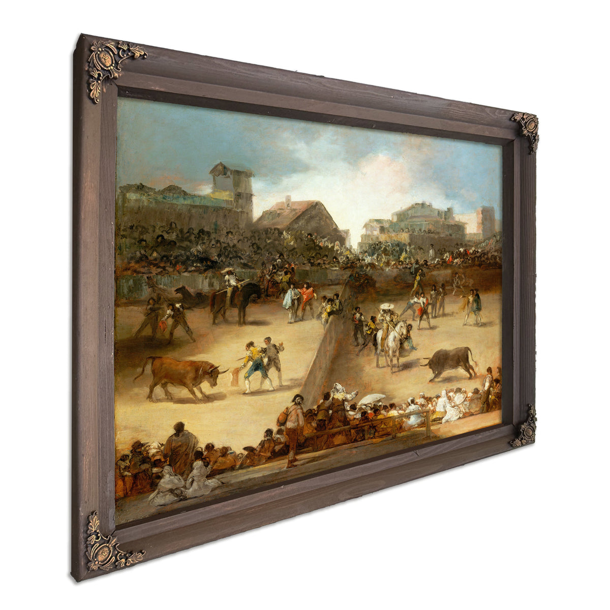 Bullfight a Divided Ring By Francisco de Goya