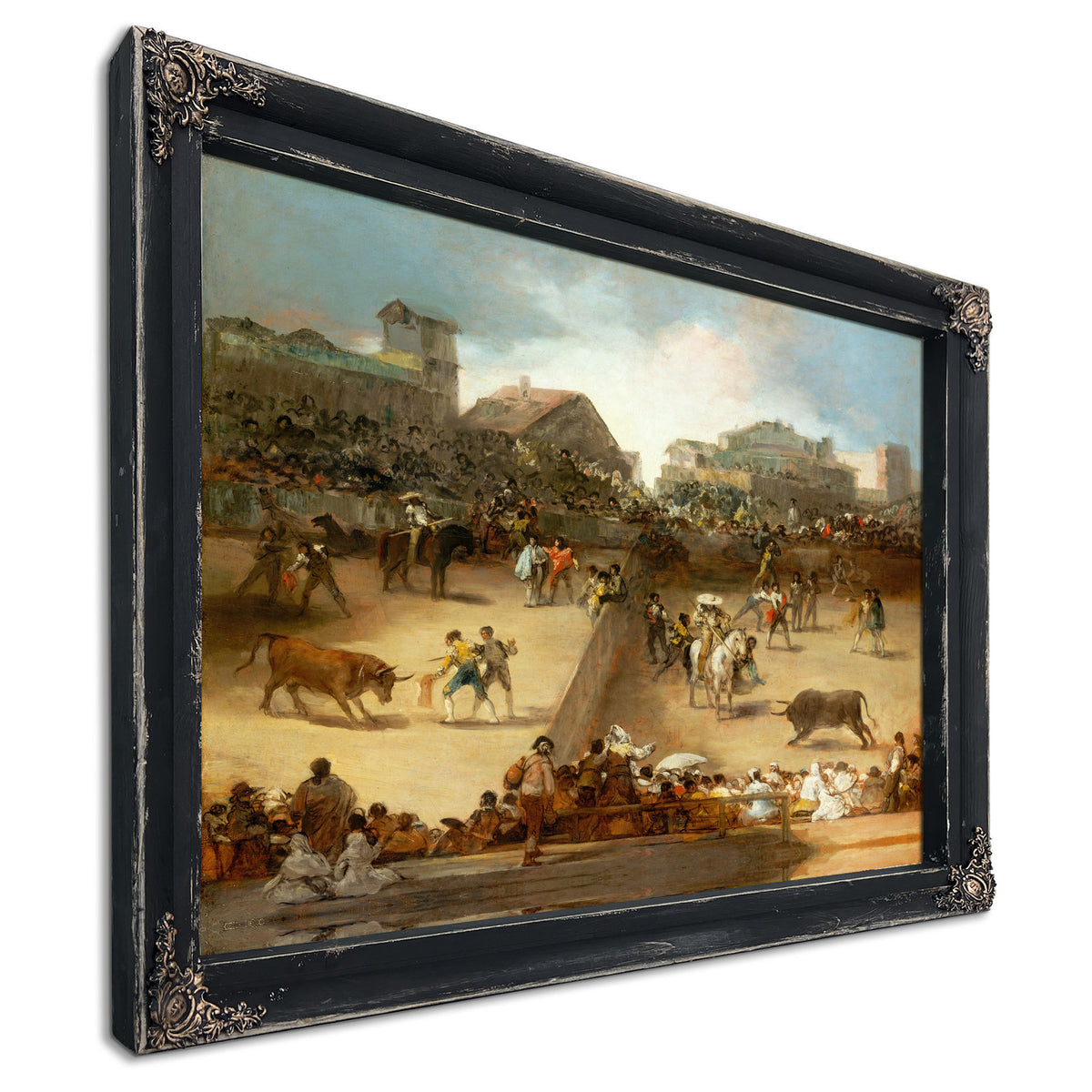 Bullfight a Divided Ring By Francisco de Goya
