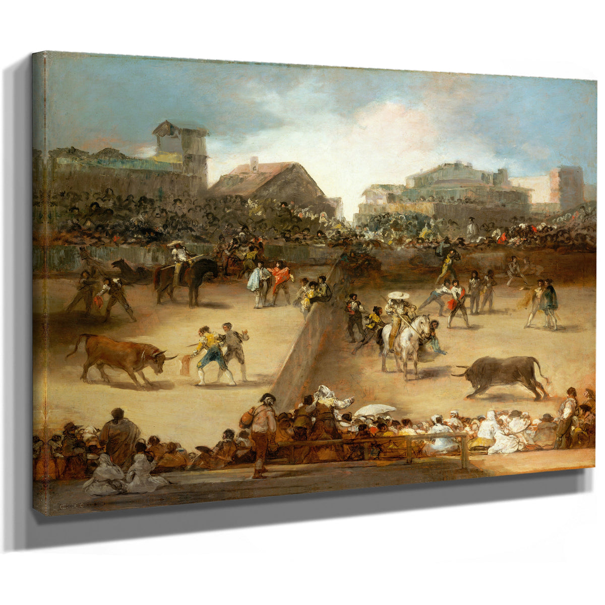 Bullfight a Divided Ring By Francisco de Goya