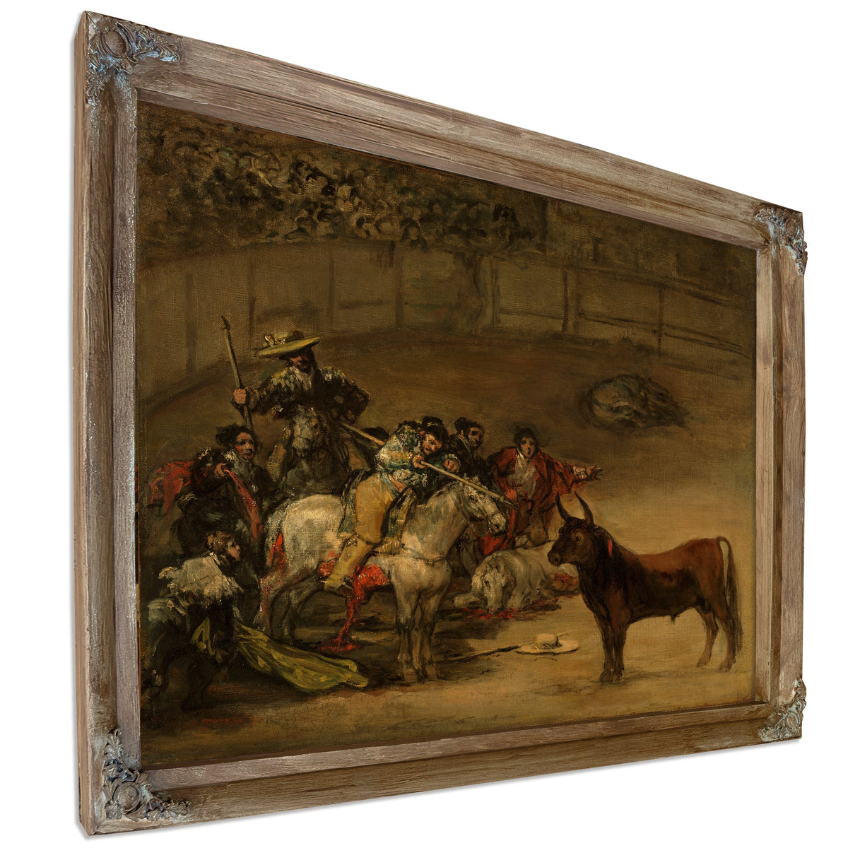 Bullfight Suerte de Varas By Francisco de Goya