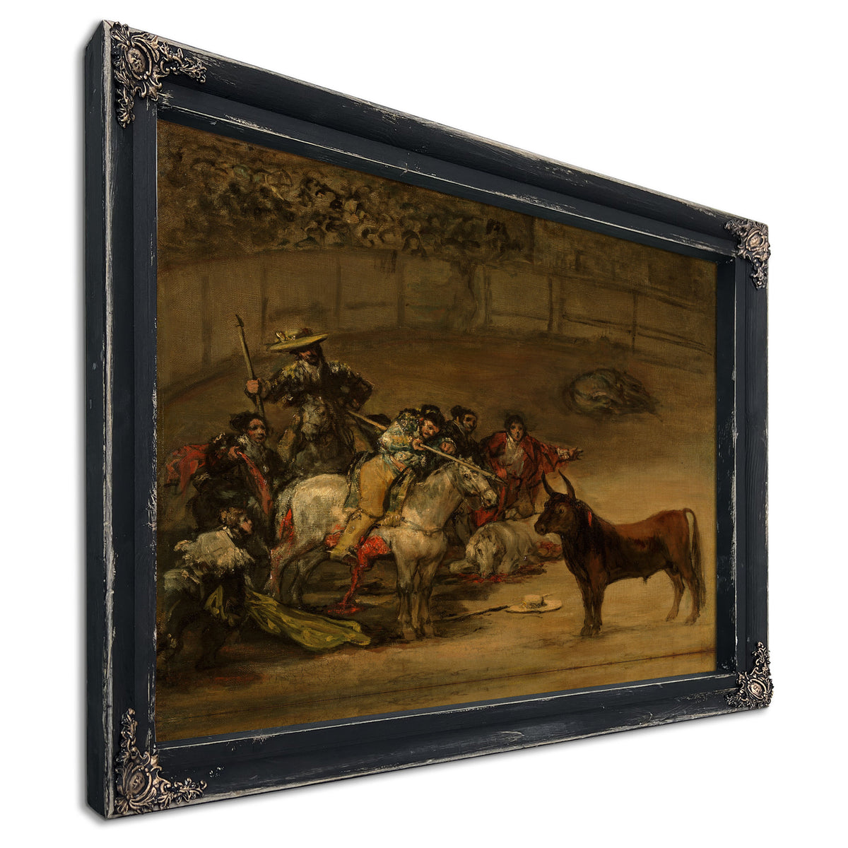 Bullfight Suerte de Varas By Francisco de Goya
