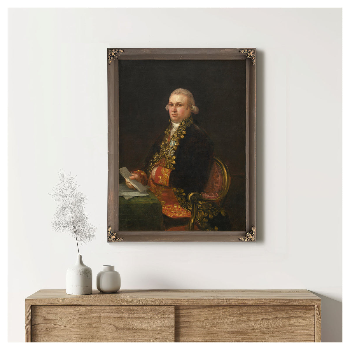 Don Antonio Noriega 1801 By Francisco de Goya