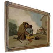 Friar Pedro Binds El Maragato a Rope C By Francisco de Goya