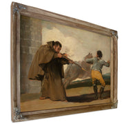 Friar Pedro Shoots El Maragato As His By Francisco de Goya