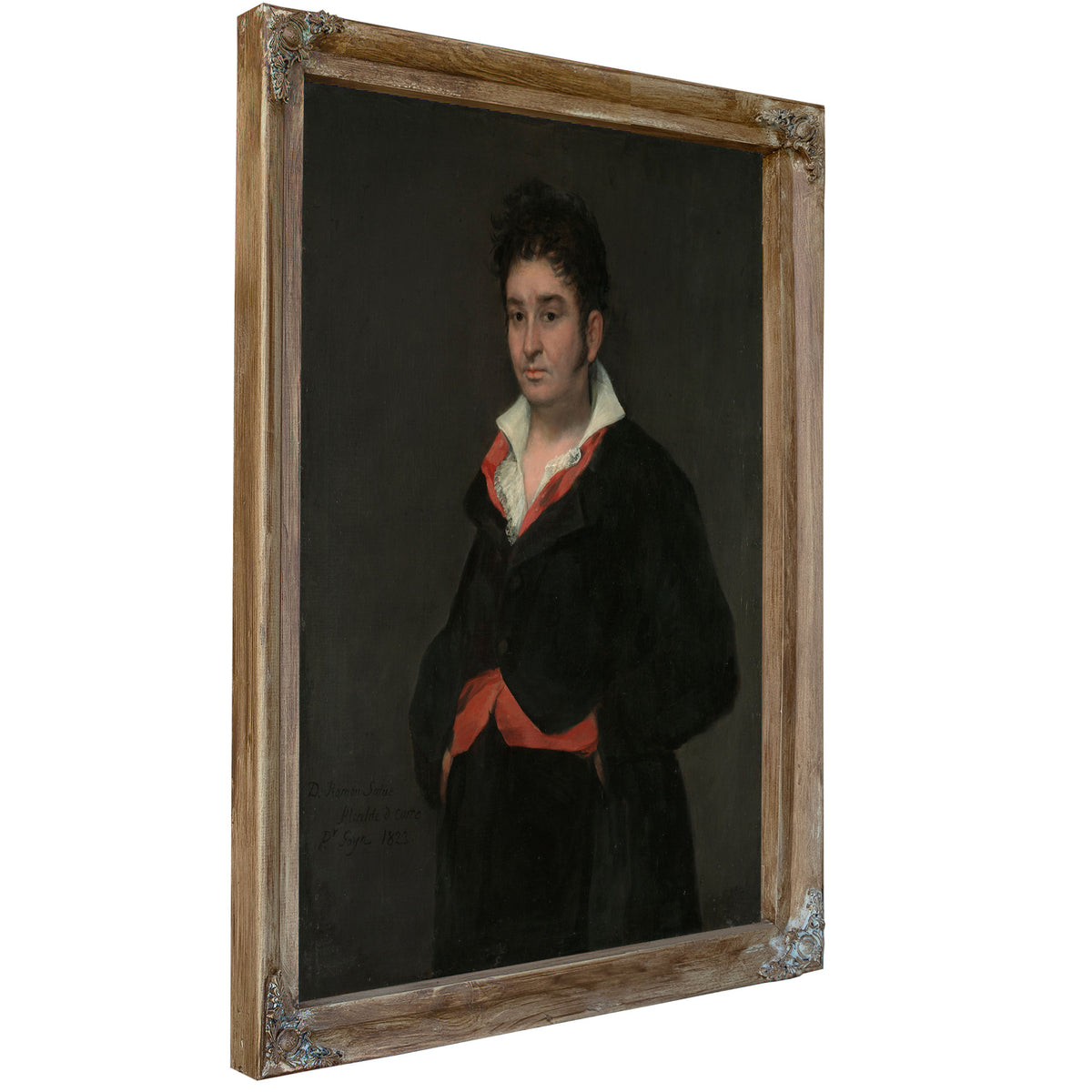 Portrait Don Ramon Satue 1823 By Francisco de Goya