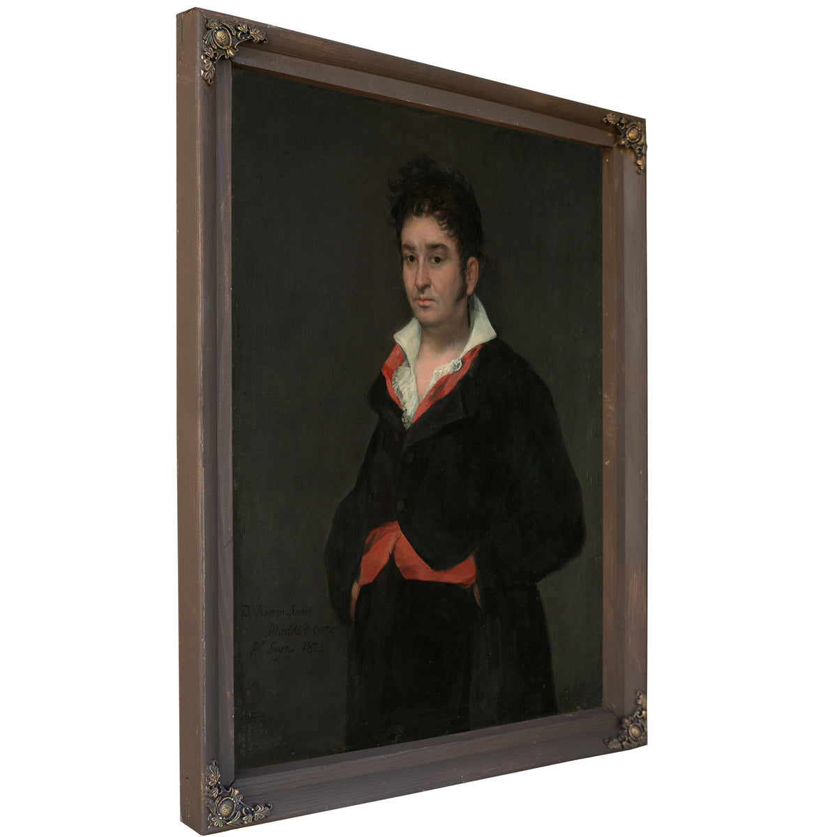 Portrait Don Ramon Satue 1823 By Francisco de Goya