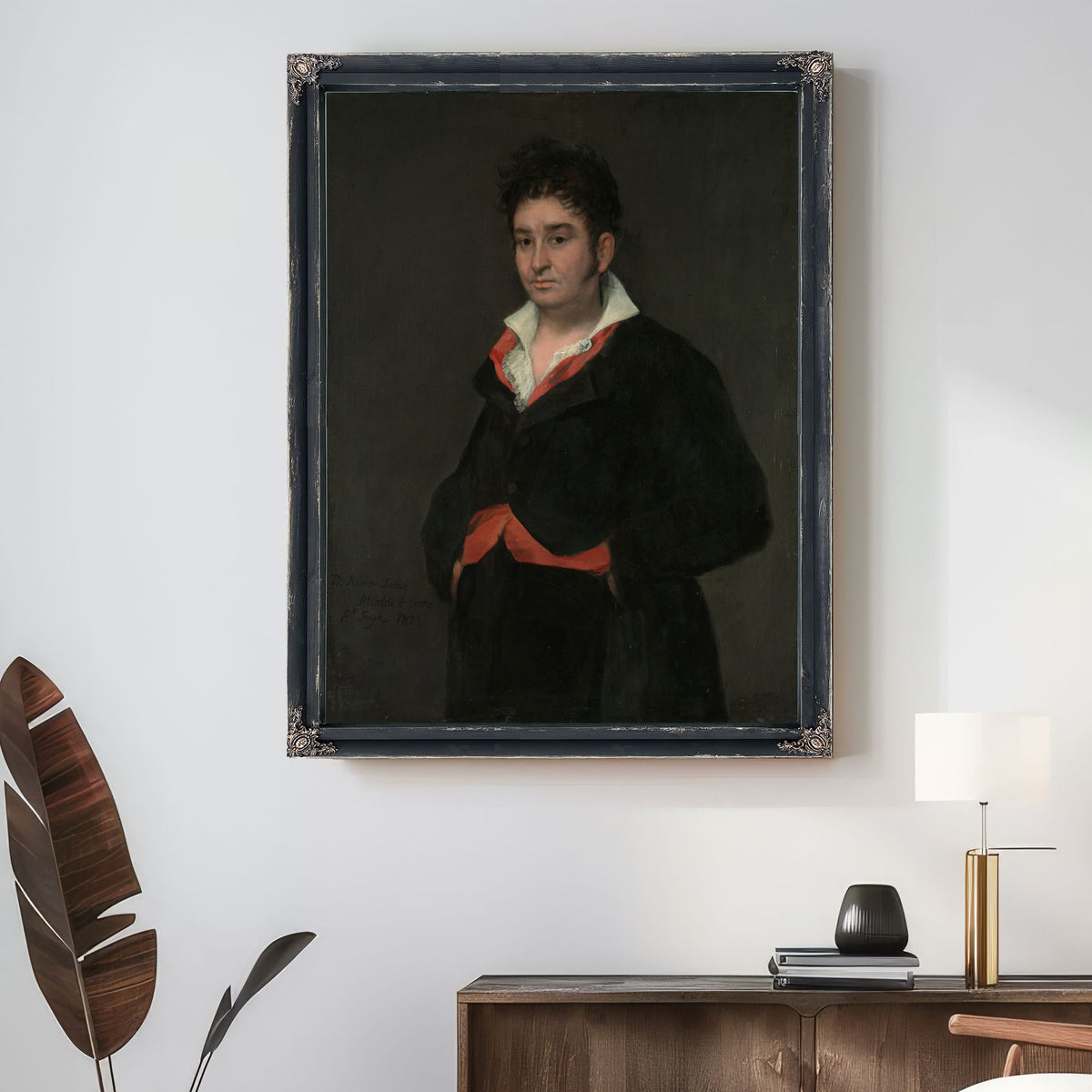 Portrait Don Ramon Satue 1823 By Francisco de Goya