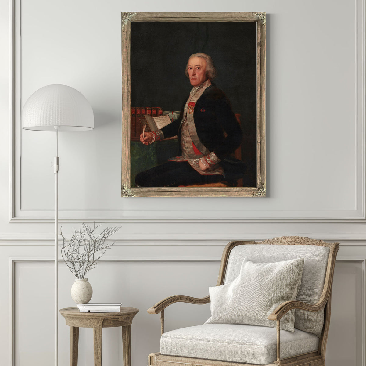 Portrait Felix Colon de Larriategui By Francisco de Goya