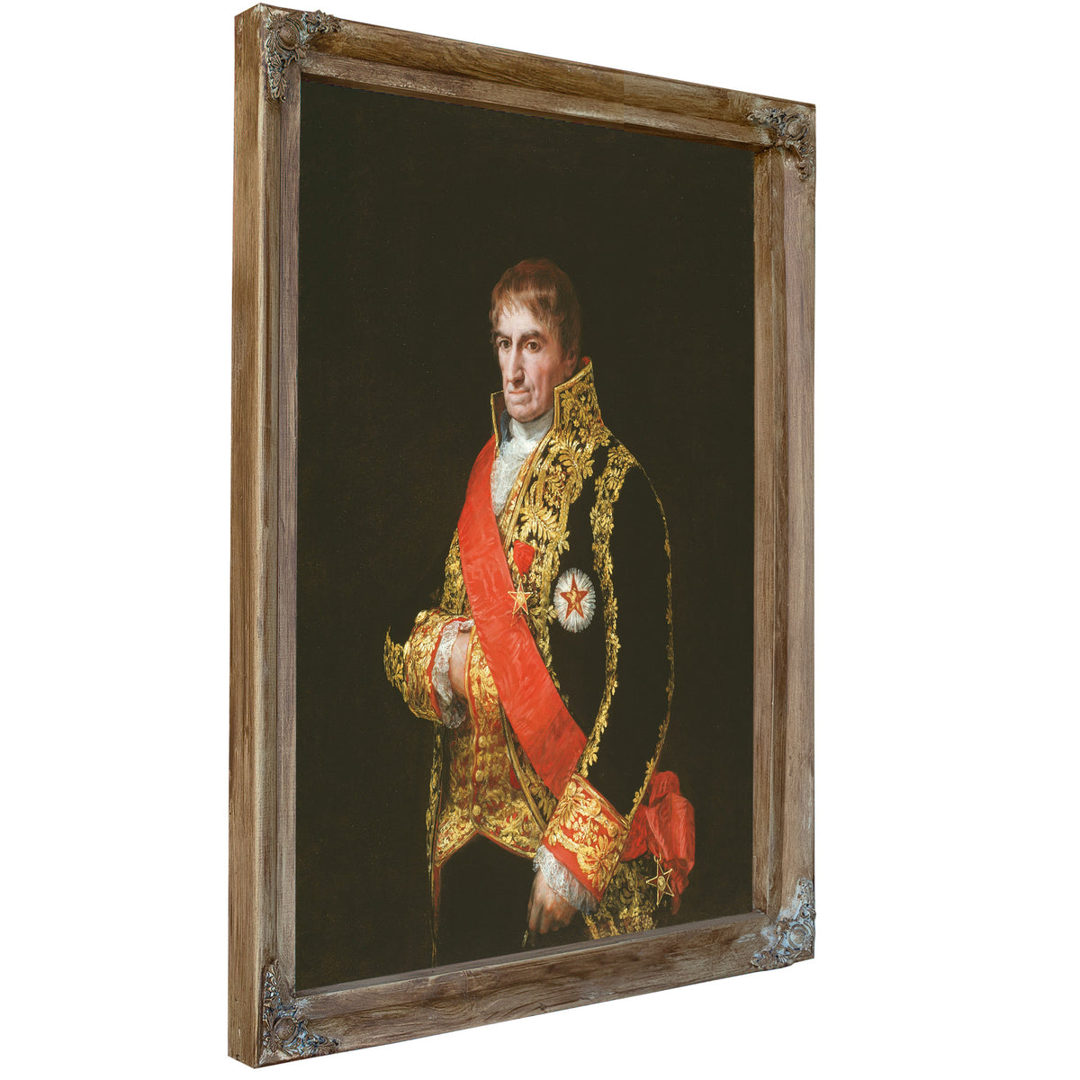 Portrait General Jose Manuel Romero C By Francisco de Goya