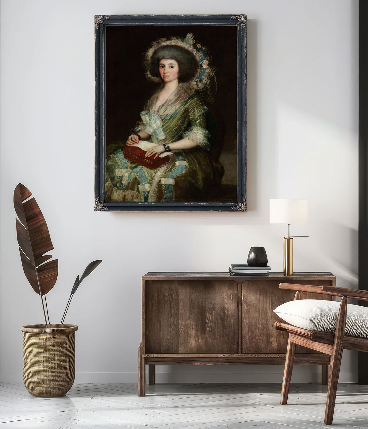 Portrait Senora Cean Bermudez By Francisco de Goya