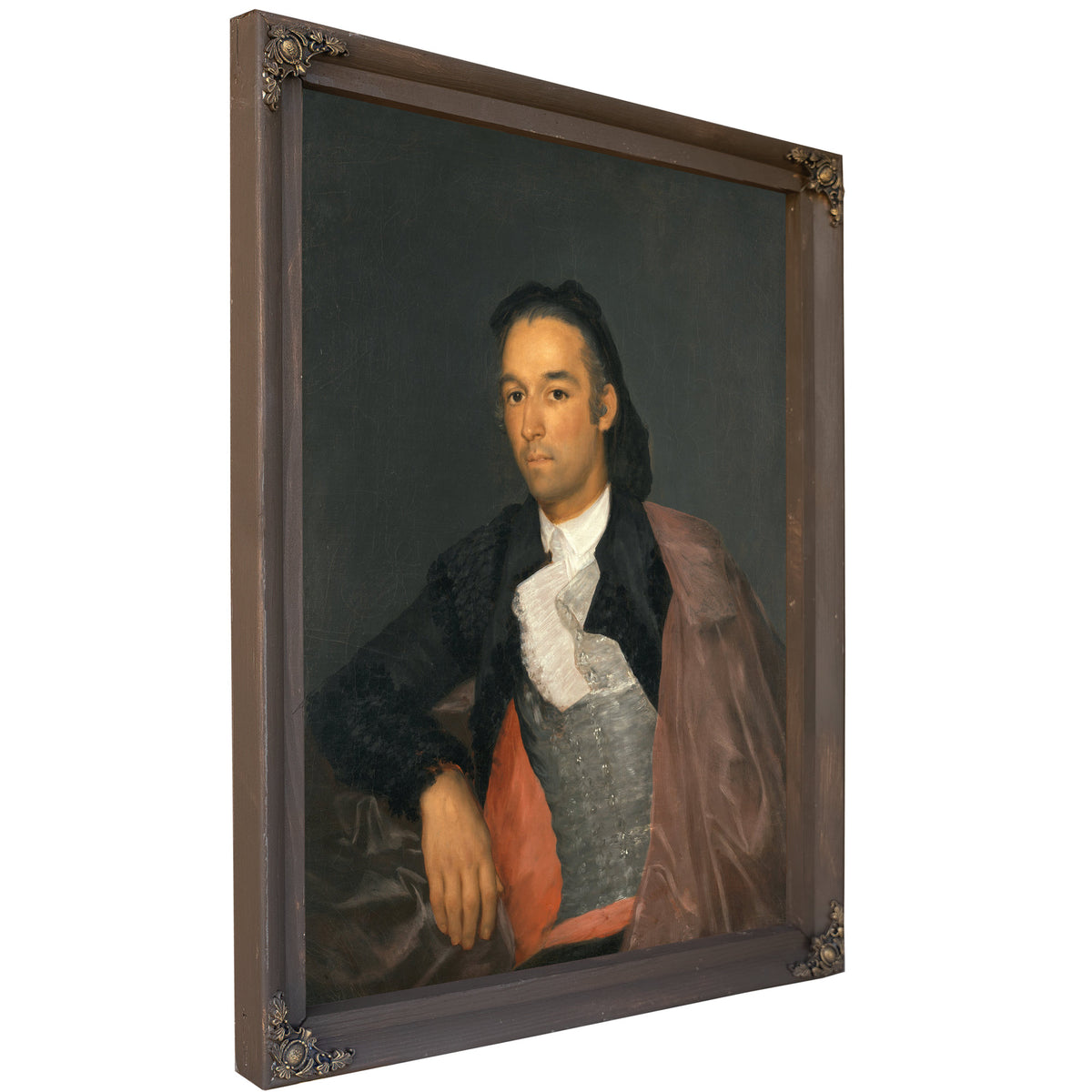 Portrait the Matador Pedro Romero 1795 By Francisco de Goya