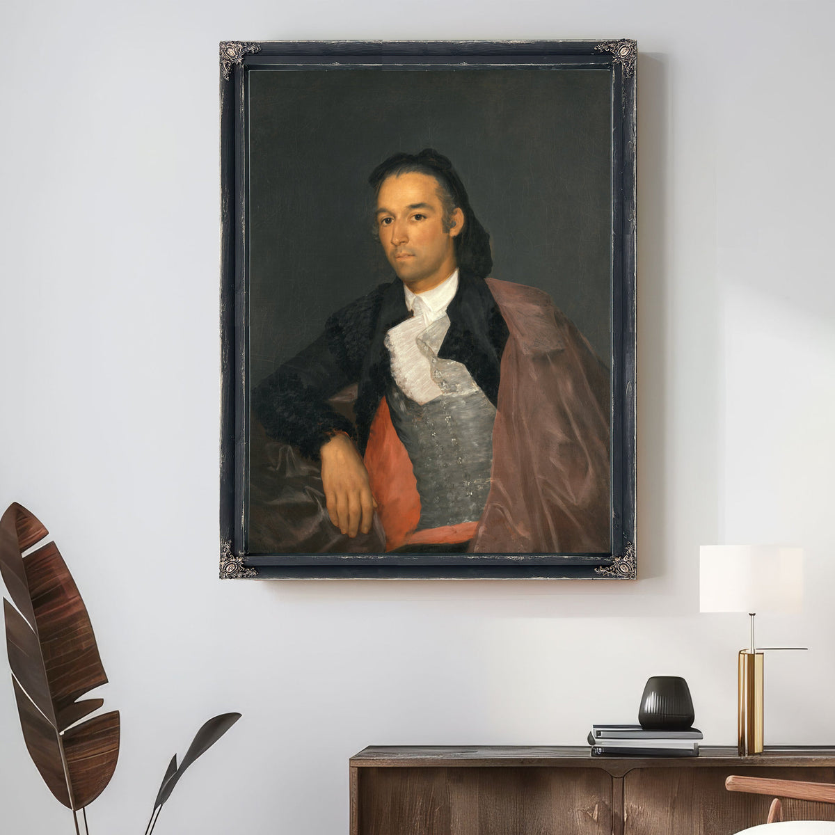 Portrait the Matador Pedro Romero 1795 By Francisco de Goya