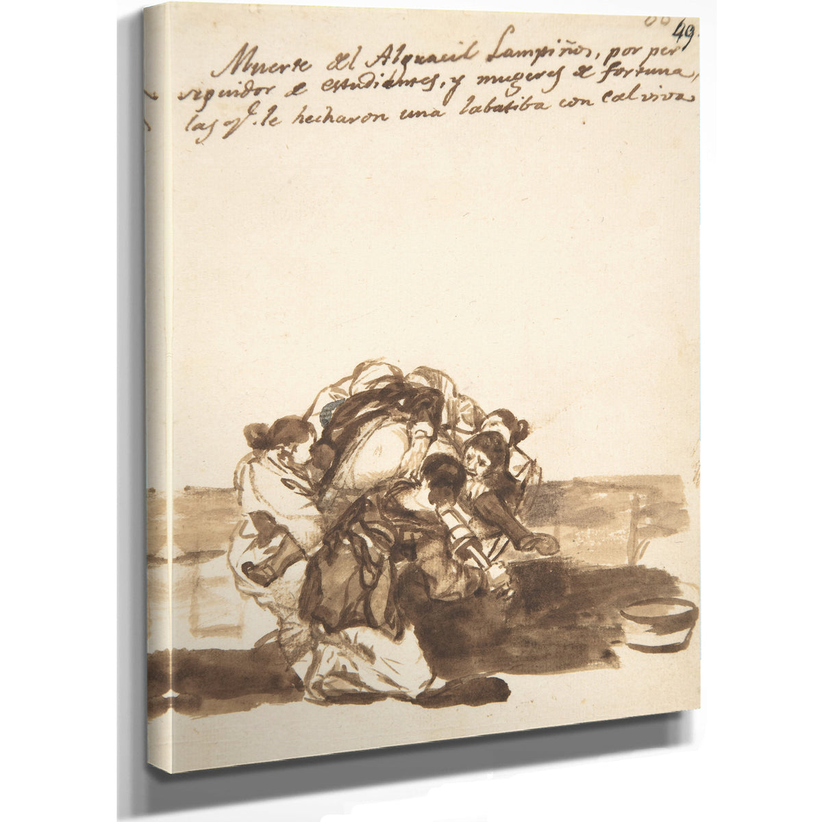 Revenge Constable Lampinos Ca 181220 By Francisco de Goya