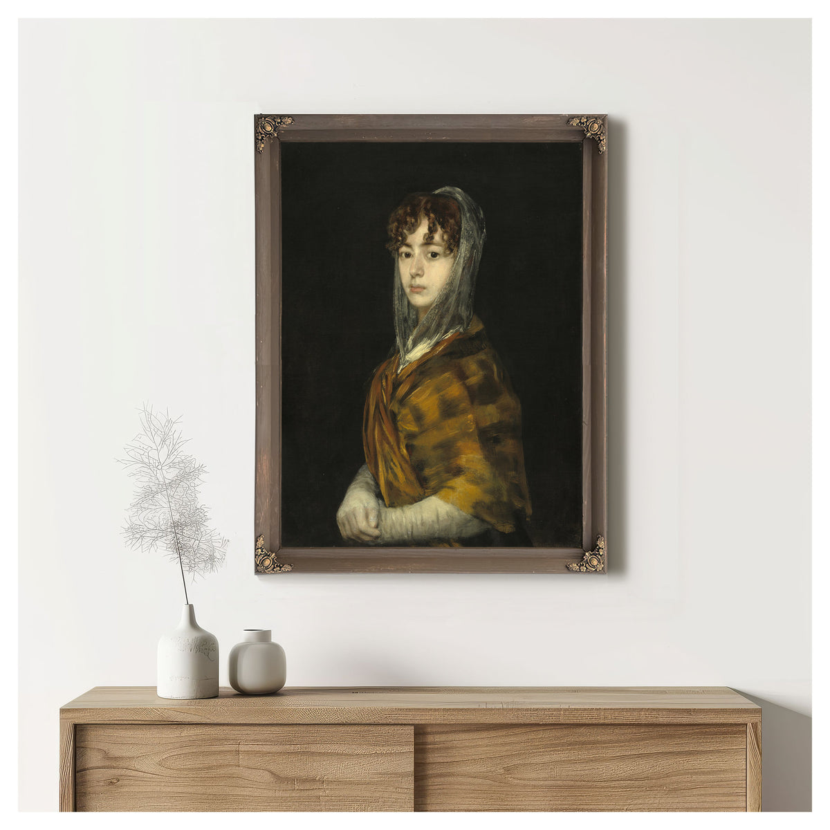 Senora Sabasa Garcia C 1806 1811 By Francisco de Goya