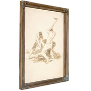 Three Men Digging Ca 181220 By Francisco de Goya