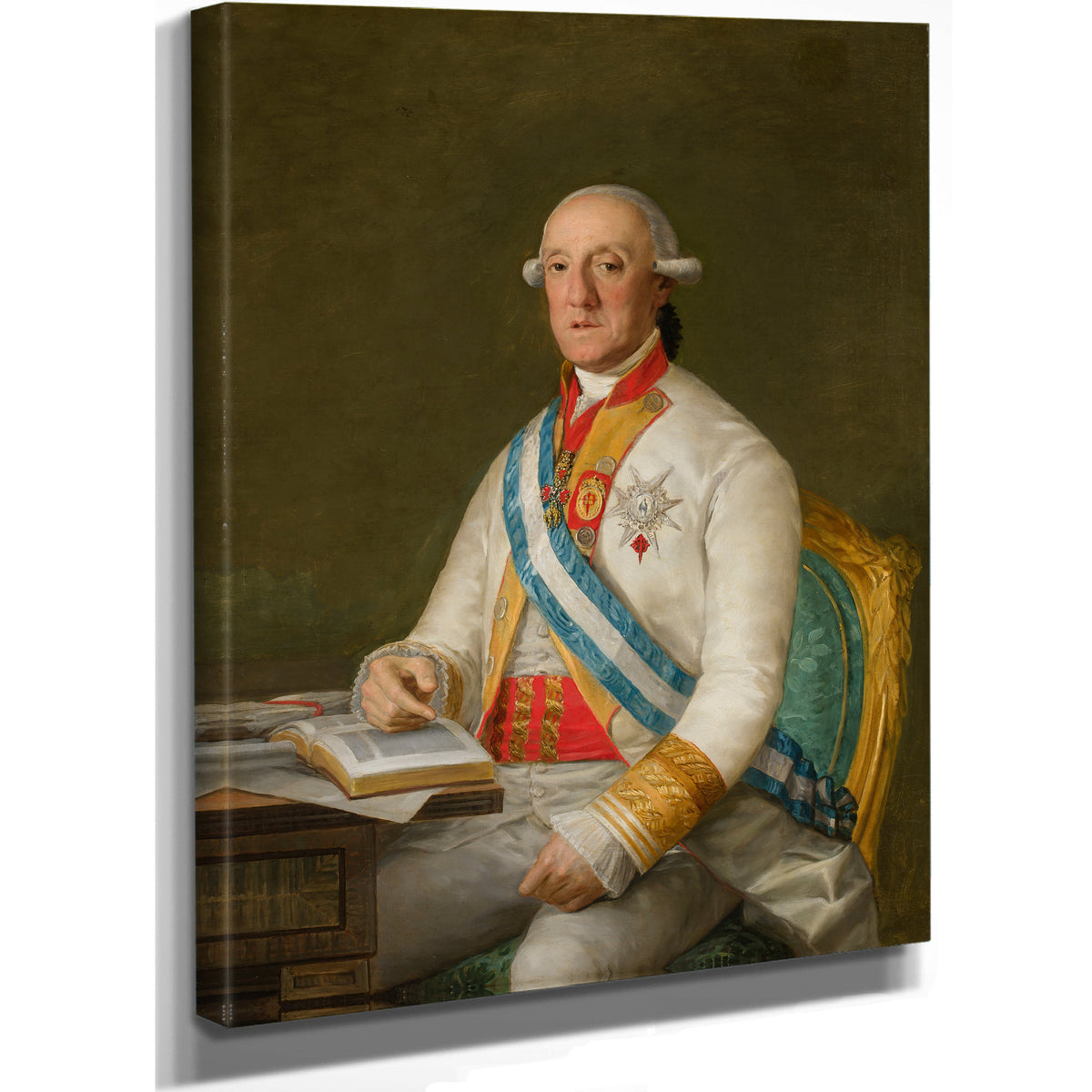 Vicente Maria de Vera de Aragon Duque By Francisco de Goya