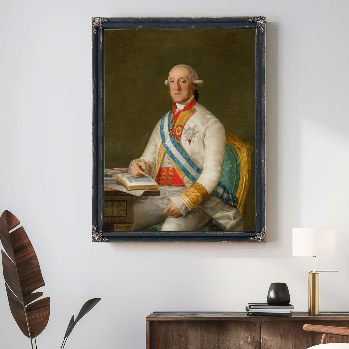 Vicente Maria de Vera de Aragon Duque By Francisco de Goya
