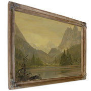 Alpine Lake Bavaria Or Switzerland By Frederic Edwin Church