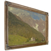 An Alpine Landscape Switzerland August By Frederic Edwin Church
