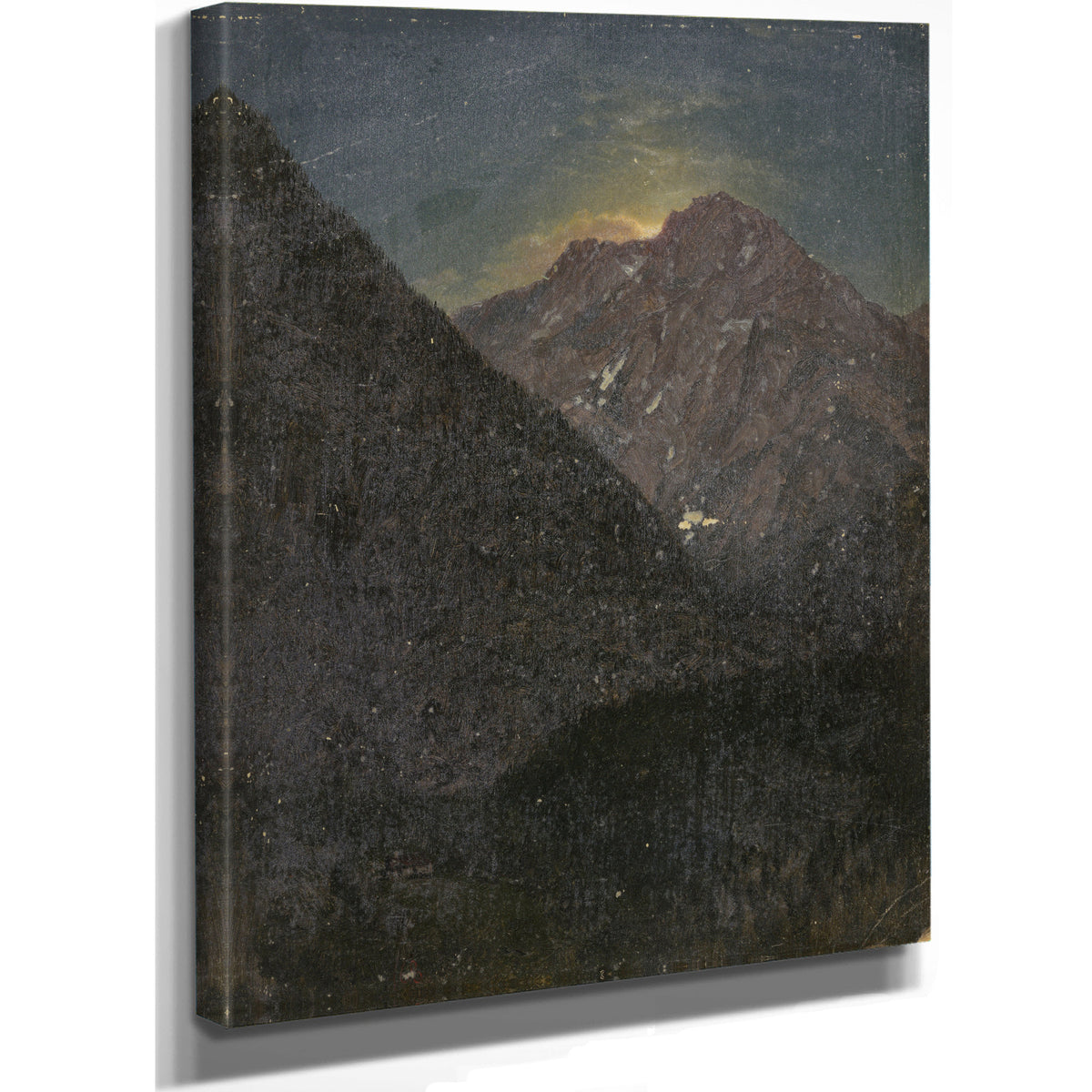 Apline 04 By Frederic Edwin Church
