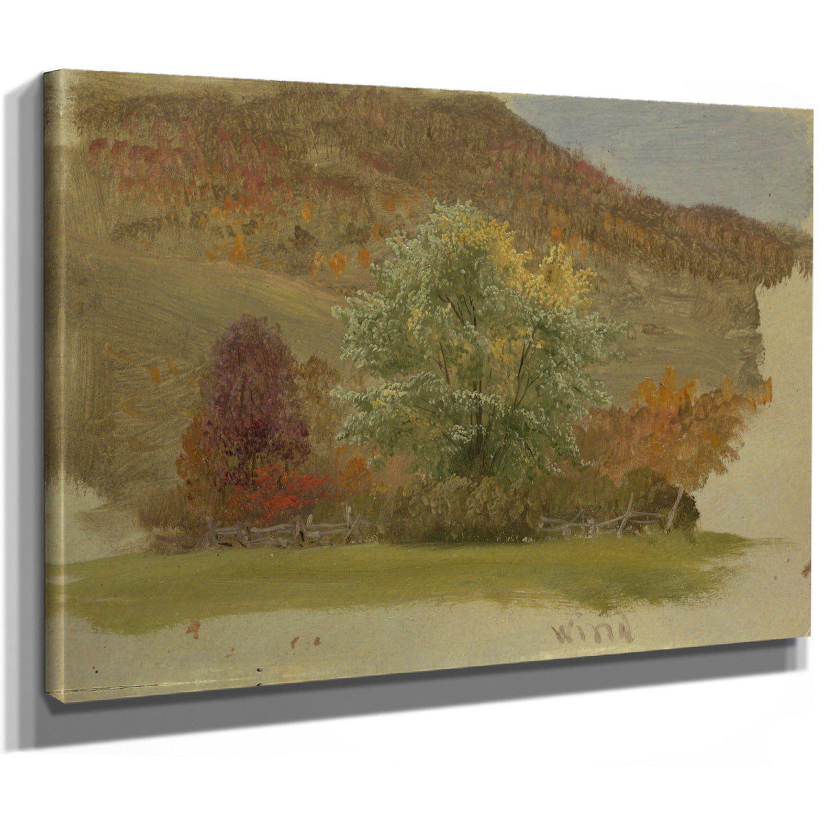 Autumn 07 By Frederic Edwin Church