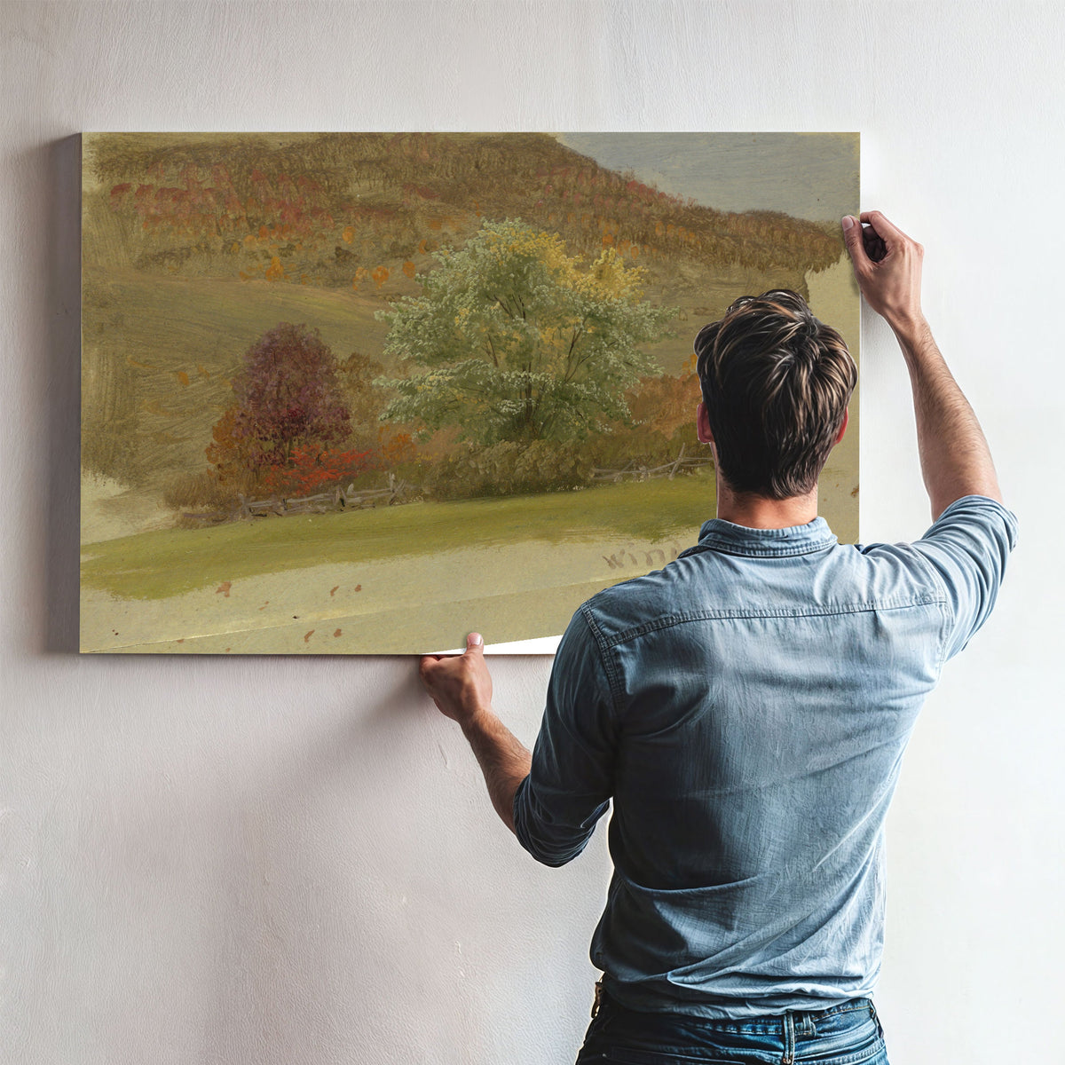 Autumn 07 By Frederic Edwin Church