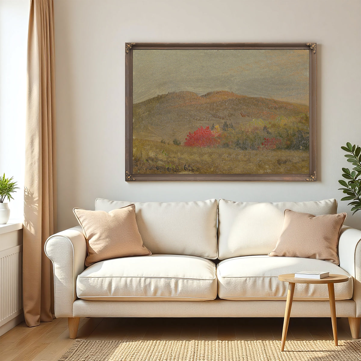 Autumn 12 By Frederic Edwin Church
