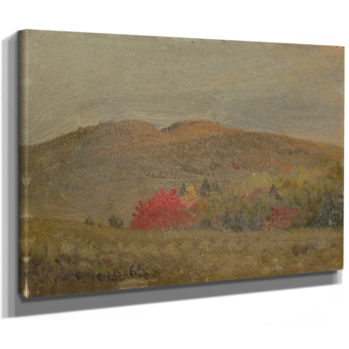 Autumn 12 By Frederic Edwin Church