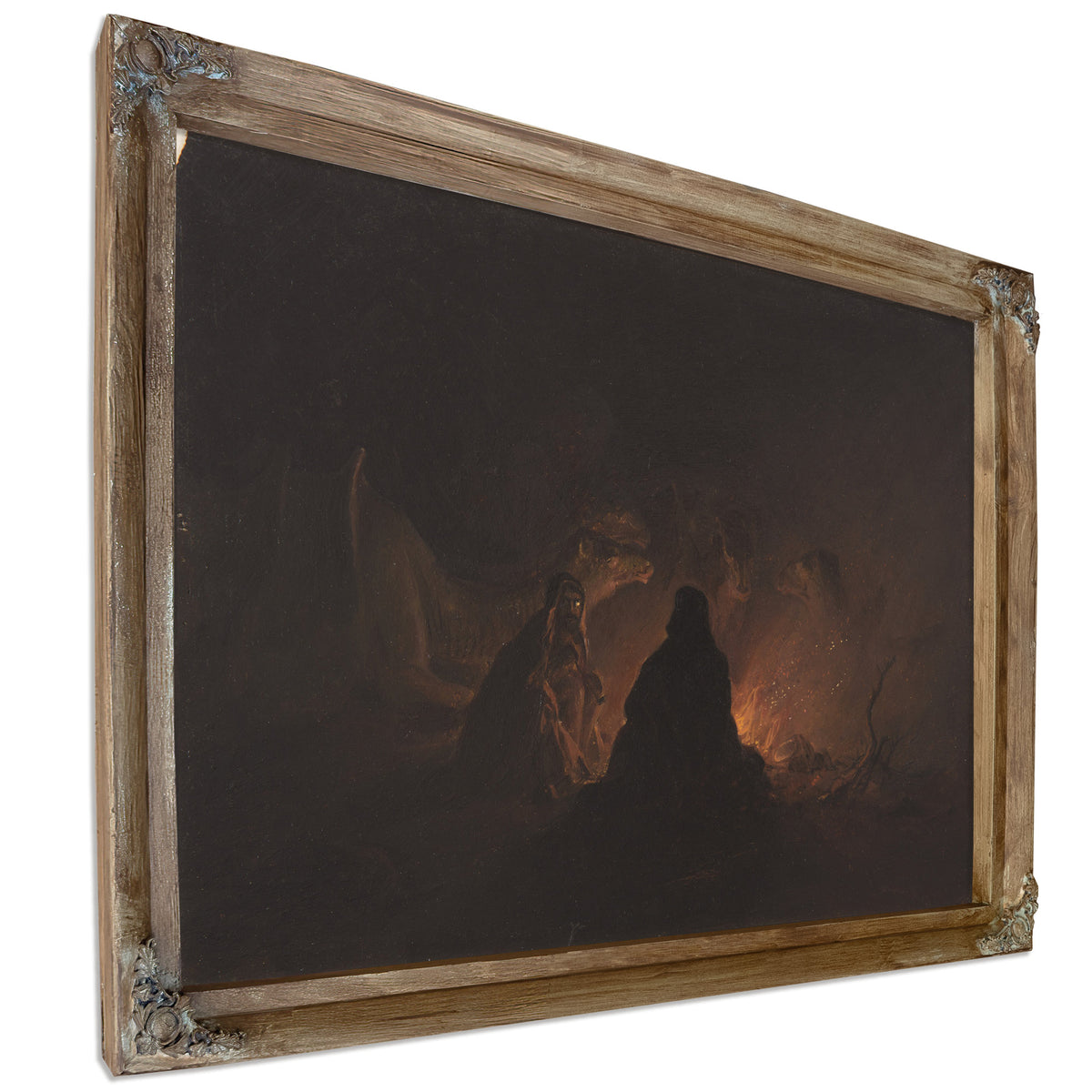 Bedouins Camp Night February Or March By Frederic Edwin Church