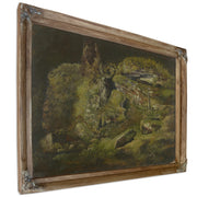 Boulder the Woods Ca 1845 By Frederic Edwin Church
