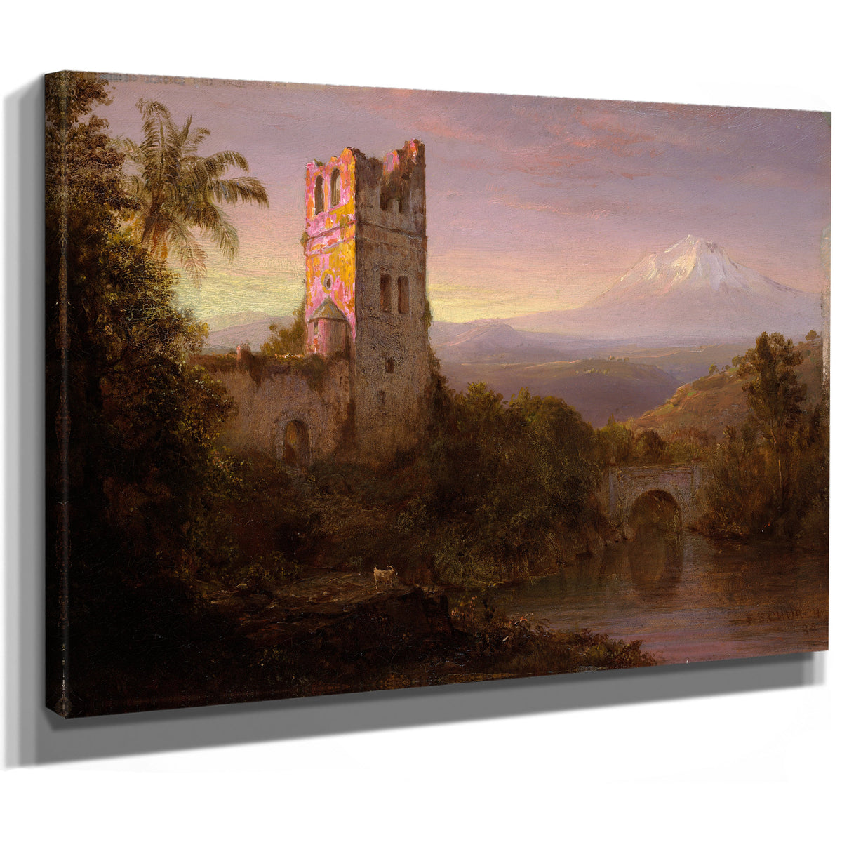 Chimborazo Volcano 1884 By Frederic Edwin Church