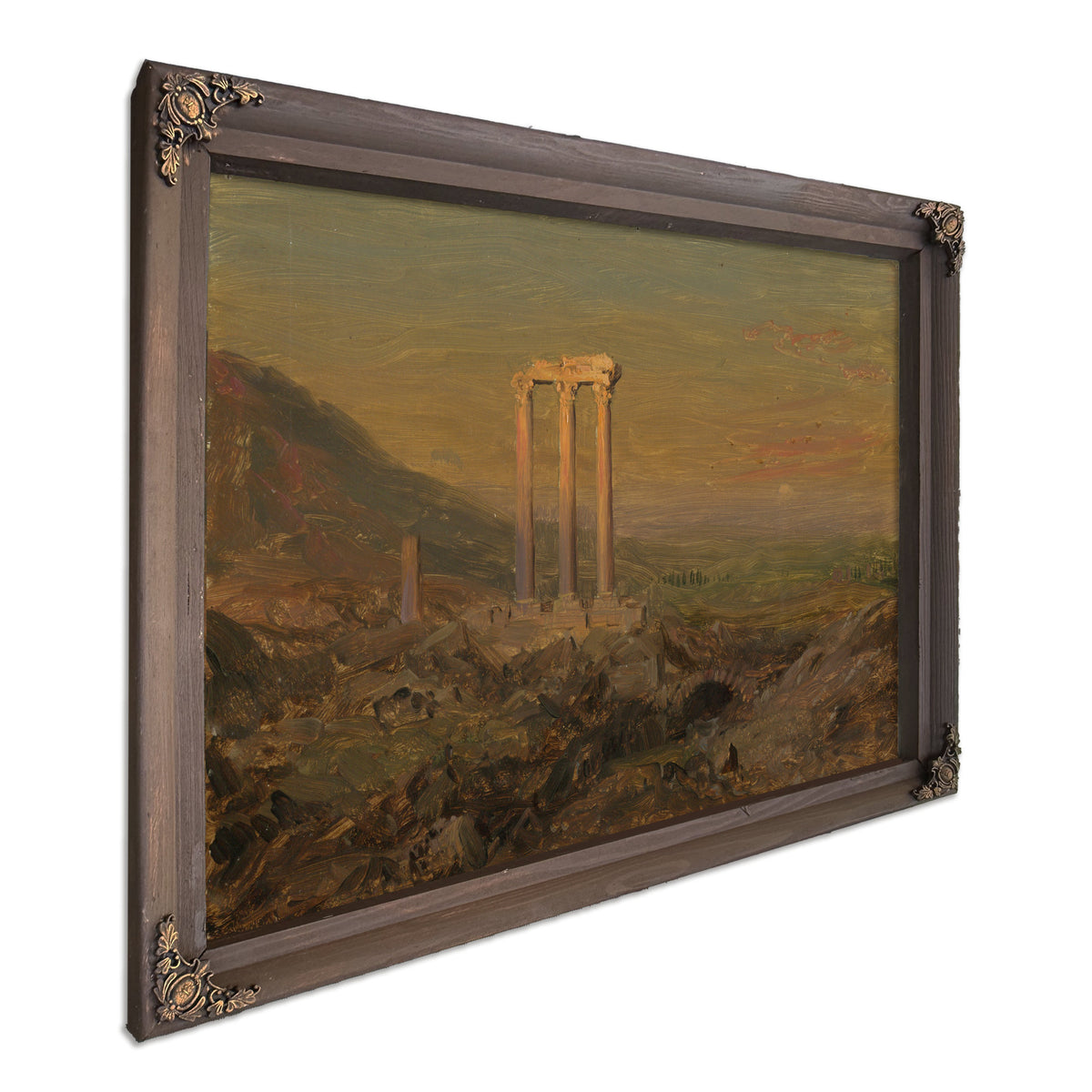 Classical Ruins Syria May 1868 By Frederic Edwin Church